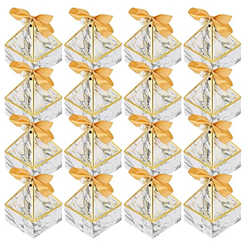 NUOBESTY 50pcs Marble Candy Box Wedding Favors and Gifts Boxes Paper Gift Boxes Candy Boxes with Gift Ribbons for Bridal Shower Wedding Anniverary Party NUOBESTY 50pcs Marble Candy Box Wedding Favors and Gifts Boxes Paper Gift Boxes Candy Boxes with Gift Ribbons for Bridal Shower Wedding Anniverary Party