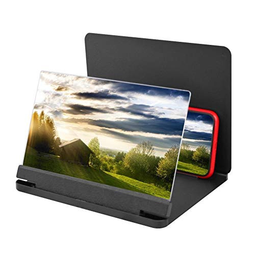 WuyueSun 12 inch Mobile Phone 3D Screen Video Magnifier 8/9"Folding Curved Enlarged Smartphone Movie Amplifying Projector Stand Bracket -Color : As pic5- WuyueSun 12 inch Mobile Phone 3D Screen Video Magnifier 8/9"Folding Curved Enlarged Smartphone Movie Amplifying Projector Stand Bracket -Color : As pic5-