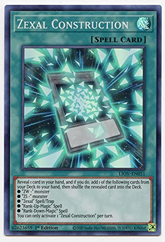 Zexal Construction - LIOV-EN051 - Super Rare - 1st Edition