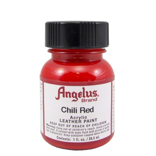 Angelus Chili Red Acrylic Leather Paint