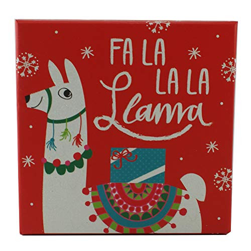 FA La La La Llama Red Holiday Gift Box FA La La La Llama Red Holiday Gift Box