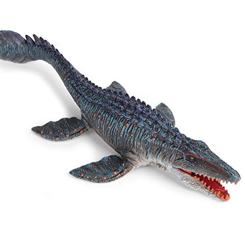 helegeSONG Mosasaur Dinosaur Toy Large Realistic Mosasaurus Dinosaur Figurine Prehistoric Deep Sea Creature for Bath Pool Toy- Cake Topper- Collection Dark Grey helegeSONG Mosasaur Dinosaur Toy Large Realistic Mosasaurus Dinosaur Figurine Prehistoric Deep Sea Creature for Bath Pool Toy- Cake Topper- Collection Dark Grey