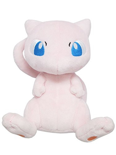 Sanei Pokemon All Star Series PP20 Mew Stuffed Plush- 6.5"