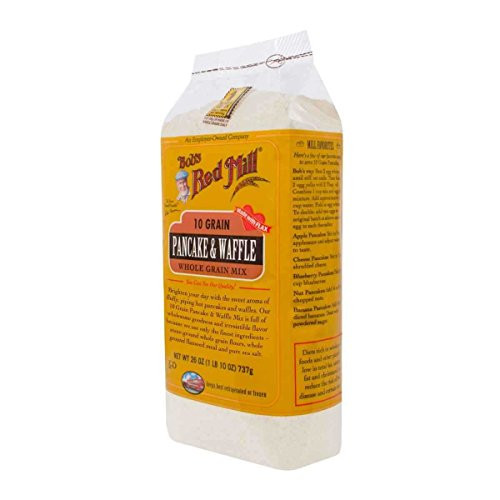 Bob's Red Mill Pancake and Waffle Mix 10- Grain, 26-Ounce (Pack of 4)