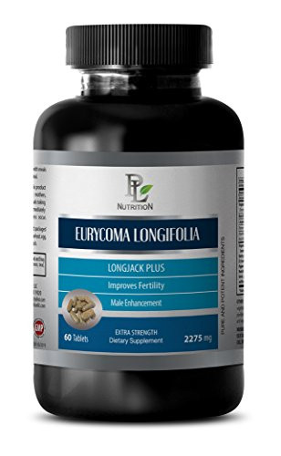 libido Grow Pills - EURYCOMA LONGIFOLIA - LONGJACK Plus - Male Enhancement - maca arginine - 1 Bottle -60 Tablets-