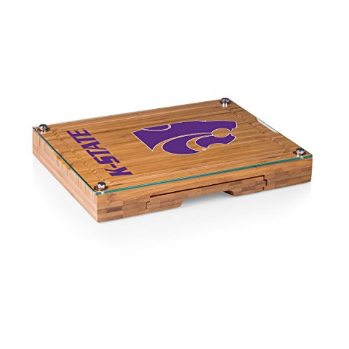 PICNIC TIME NCAA Kansas State Wildcats Concerto Cheese Board Serving Set -5 Piece- PICNIC TIME NCAA Kansas State Wildcats Concerto Cheese Board Serving Set -5 Piece-
