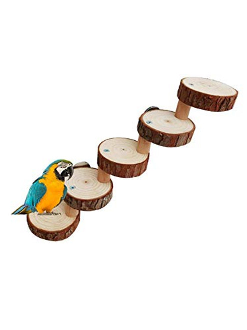 biliten Hamster Toy Parrot Springboard Climbing Ladder Hamster Wooden Pier Ladder Pet Toy Bird Standing Stairs biliten Hamster Toy Parrot Springboard Climbing Ladder Hamster Wooden Pier Ladder Pet Toy Bird Standing Stairs