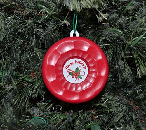 Zieglerworld Christmas Table Shuffleboard Puck Weight Ornament - Red Color -Holiday-