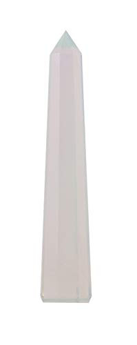 Aatm Natural Healing Gemstone Obelisk Tower -Opal-