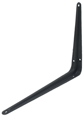 ToolUSA Steel Shelf Bracket With Pre-drilled Holes-8" X 10" Gray: TH64-0810-Z02 : - Pack of 2 Brackets -