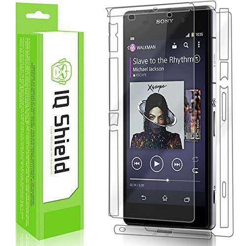 IQ Shield Full Body Skin Compatible with Sony Xperia Z2 Plus LiQuidSkin Clear -Full Coverage- Screen Protector HD and Anti-Bubble Film IQ Shield Full Body Skin Compatible with Sony Xperia Z2 Plus LiQuidSkin Clear -Full Coverage- Screen Protector HD and Anti-Bubble Film