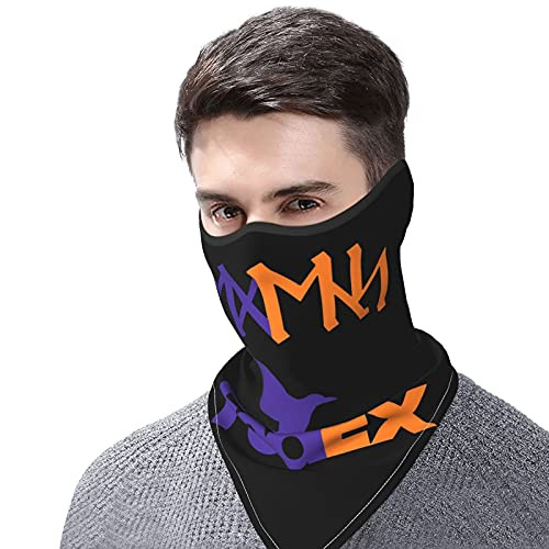 FedEx Face Mask Fashion Windproof Unisex Face Shield Sports Face Clothing Neck Gaiter Mask Black