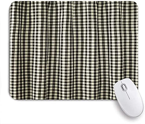 ZOMOY Gaming Mouse Pad Classic Check 9.5"x7.9" Nonslip Rubber Backing Mousepad for Notebooks Computers Mouse Mats
