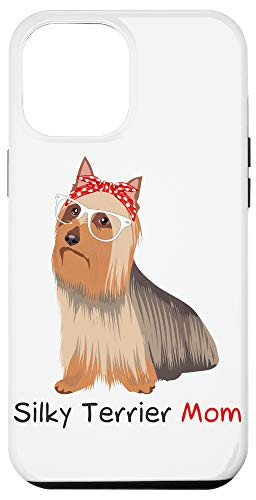 iPhone 12 Pro Max Silky Terrier Mom Retro Mothers Day Gift Idea Case