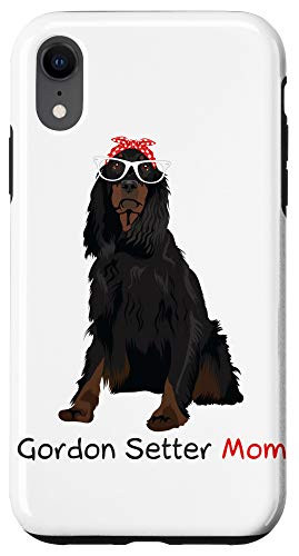 iPhone XR Gordon Setter Mom Retro Mothers Day Gift Idea Case