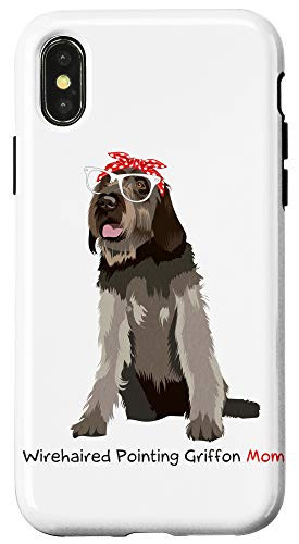 iPhone X/XS Wirehaired Pointing Griffon Mom Case