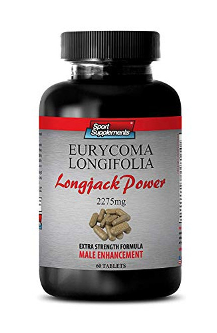 Tongkat ali Root Extract - Longjack Power Eurycoma Longifolia 2275mg - Testosterone Booster for Men Sex Drive -1 Bottle - 60 Tablets- Tongkat ali Root Extract - Longjack Power Eurycoma Longifolia 2275mg - Testosterone Booster for Men Sex Drive -1 Bottle - 60 Tablets-