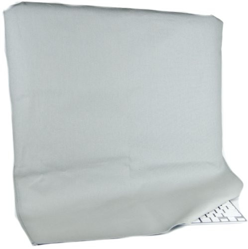 Kuzy - Full Cover for Apple iMac 27" (A1862 & A1419 & A1312) & 27-inch Thunderbolt Display (A1316 & A1407) Dust Cover, Display Protector - Gray