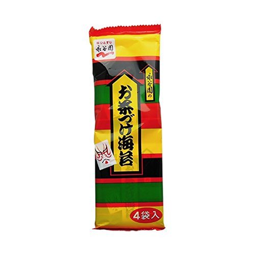 NAGATANIEN Ochazuke-rice soup seaweed seasoning- Seaweed Flavor- 4 pack in the package NAGATANIEN Ochazuke-rice soup seaweed seasoning- Seaweed Flavor- 4 pack in the package