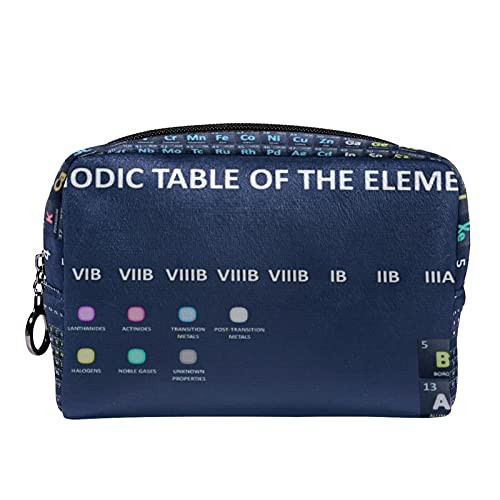 Periodic Table Of The Elements 18.5x7.5x13cm/7.3x3x5.1in Travel makeup bag/clutch purse/cosmetic bag/makeup pouch Cosmetic Bag Travel Accessory Organizer