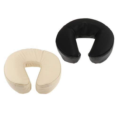 Bonarty Salon Spa Massage Table Bed Face Rest Down Pillow Neck Support Cushion Mat