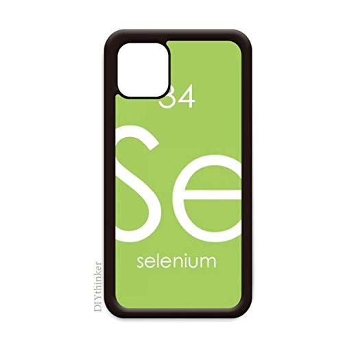 Chemistry Elements Period Table Chalcogens Element Selenium Se for iPhone 12 Pro Max Cover for Apple Mini Mobile Case Shell