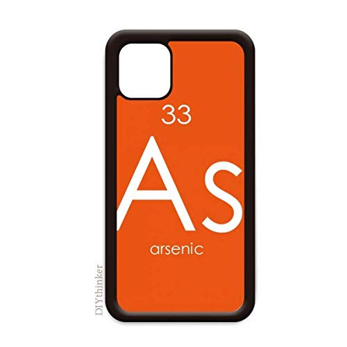 Chemistry Elements Period Table Semimetal Arsenic As for iPhone 12 Pro Max Cover for Apple Mini Mobile Case Shell