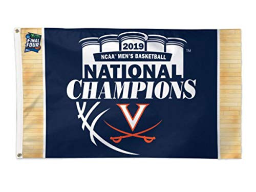 WinCraft Virginia Cavaliers Basketball 2019 Final Four Champions 3x5 Foot Grommet Flag