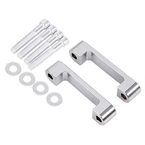 XMMT Pair 30" Front Fender Spacer Bracket Chrome for Harley Road King Road Glide Street Glide FLHR FLHX FLTR