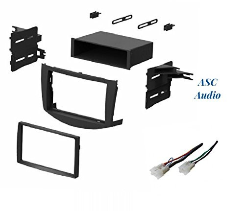 ASC Audio Car Stereo Dash Install Kit and Wire Harness for Installing an Aftermarket Single or Double Din Radio for 2006 2007 2008 2009 2010 2011 Toyota RAV4 RAV 4 - No Factory Premium Amp/JBL ASC Audio Car Stereo Dash Install Kit and Wire Harness for Installing an Aftermarket Single or Double Din Radio for 2006 2007 2008 2009 2010 2011 Toyota RAV4 RAV 4 - No Factory Premium Amp/JBL