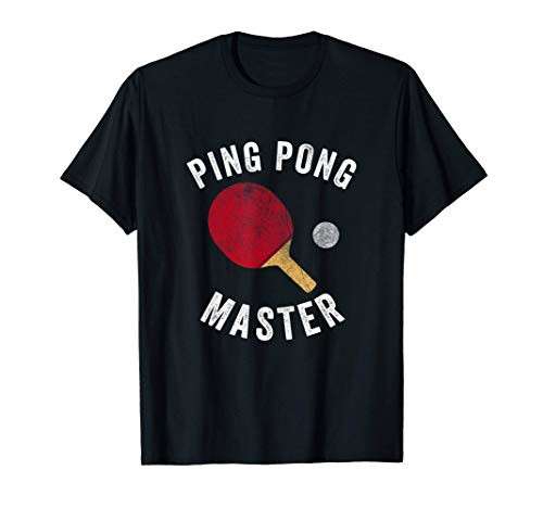 Ping Pong Tee Ping Pong Master Table Tennis T-Shirt
