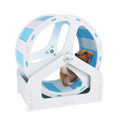 Hamiledyi Silent Hamster Exercise Wheel- Cage Activity Accessories Running/Playing Toy for Guinea Pigs-Rats-Gerbils- Mice and Other Small Pet-Made of Wood Hamiledyi Silent Hamster Exercise Wheel- Cage Activity Accessories Running/Playing Toy for Guinea Pigs-Rats-Gerbils- Mice and Other Small Pet-Made of Wood