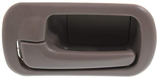 Evan-Fischer Interior Door Handle compatible with Honda Civic 01-02 Rear LH Inside Brown -Taupe- Sedan DX/EX/GX/LX/VP models