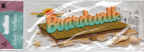 Boutique Title Wave Sticker: Boardwalk