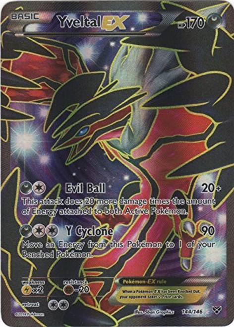 Pokemon - Yveltal-EX -144/146- - XY - Holo Pokemon - Yveltal-EX -144/146- - XY - Holo