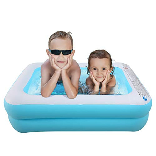 Viyorshop Inflatable Kiddie Pool Inflatable Swimming Pool for Baby Inflatable Pool for Toddlers-Easy Set Swimming Pool for Backyard Summer Outdoor