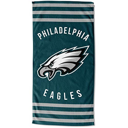 The Northwest Company NFL Philadelphia Eagles Stripes Beach Towel- 30" x 60" The Northwest Company NFL Philadelphia Eagles Stripes Beach Towel- 30" x 60"