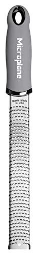 Microplane Grater Premium Classic Series Zester- 18/8- Grey-46901-Gray
