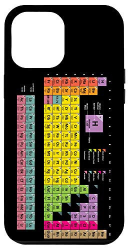 iPhone 12 Pro Max Periodic Table Elements Science Chemistry Cool Teacher Gifts Case