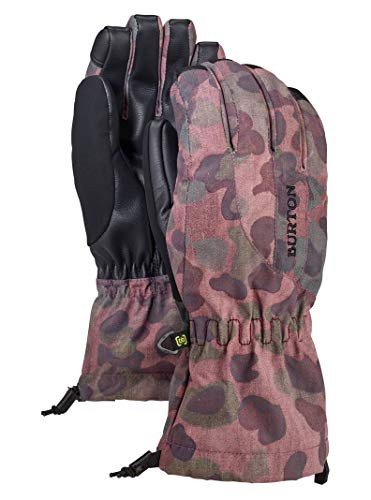 Burton Womens Insulated, Warm and Waterproof Winter Profile Glove with Touchscreen, Moss Camo, X-Large