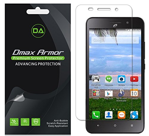 `-6-Pack- Dmax Armor for Huawei Raven LTE H892L Screen Protector Anti-Bubble High Definition Clear Shield