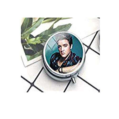 Compact 3 Compartment Medicine Case- Pill Box for Pocket or Purse Pill Box Decorative Pill Case with Gift Box Elvis Presley Pendants Elvis Presley 2 Literary Jewelry Compact 3 Compartment Medicine Case- Pill Box for Pocket or Purse Pill Box Decorative Pill Case with Gift Box Elvis Presley Pendants Elvis Presley 2 Literary Jewelry