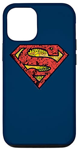 iPhone 12/12 Pro Superman Collage Shield Logo Case