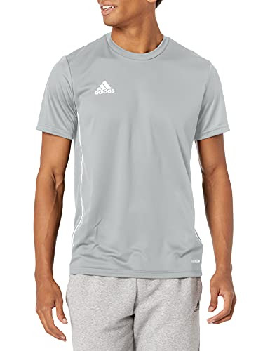 adidas Men's Core 18 Training Jersey- Stone/White- X-Large