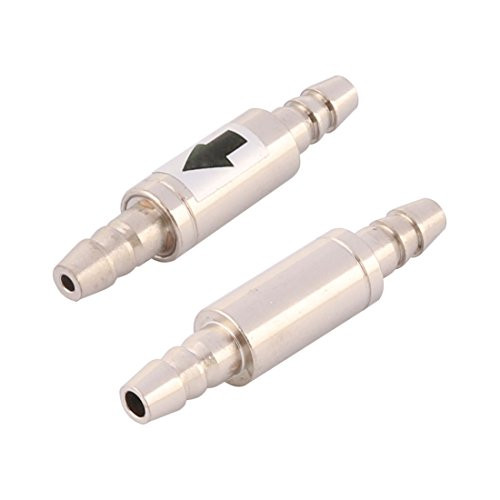 uxcell Universal Aquarium Non Return Check Valve 2pcs for Air Pump Airline Tube