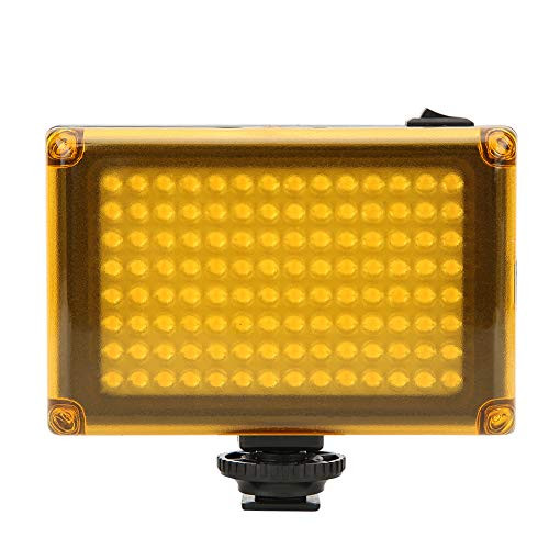 LED Video Light-Portable Photo Photography Studio LED Fill Light with Double Color Temperature Soft Box-Cold Shoe Mount-1/4'' Screw Hole-for Mirrorless Cameras/Camcorders