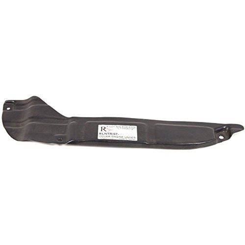 Evan-Fischer Engine Splash Shield compatible with Hyundai Elantra 07-12 / Kia Forte 10-13 Under Cover Right Rear Section