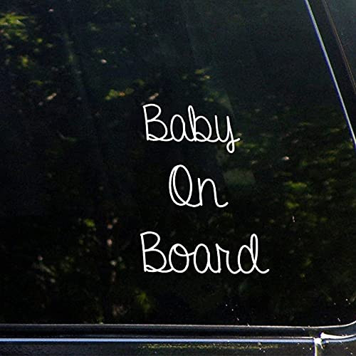 Baby On Boardbaby On Board Vinyl Sticker Decal Funny Words Baby On Board Chic Special Safety Caution Sticker Decal Sign for Car Truck Motorcycle Rv Window Bumper Decor Waterproof Decal