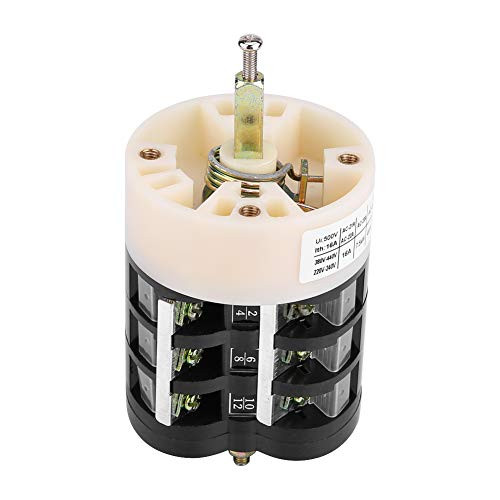 Qiilu Tire Forward Reverse Switch- 220V/380V 16A Tire Changer Machine Motor Forward Reverse Switch Turn Table Pedal Switch