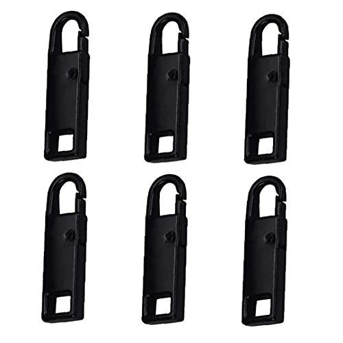 Zip Puller Detachable Zipper Pull Tab Replacement Zip Fixer Universal Zipper Handle for Clothes Repairment DIY 6PCS Zip Puller Detachable Zipper Pull Tab Replacement Zip Fixer Universal Zipper Handle for Clothes Repairment DIY 6PCS
